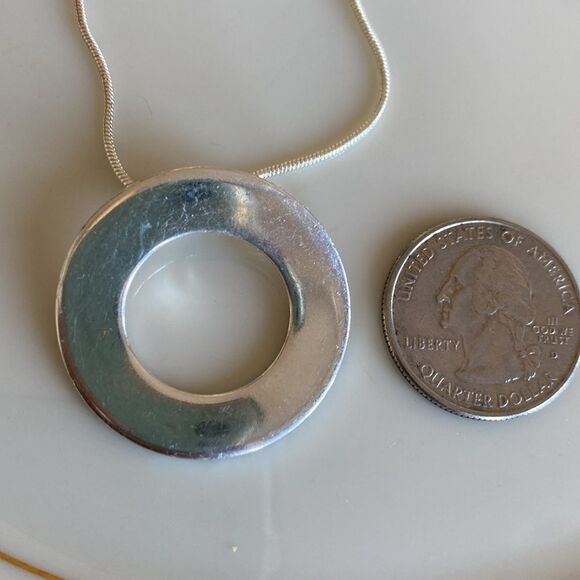 Sterling silver necklace/pendant - Picture 6 of 6